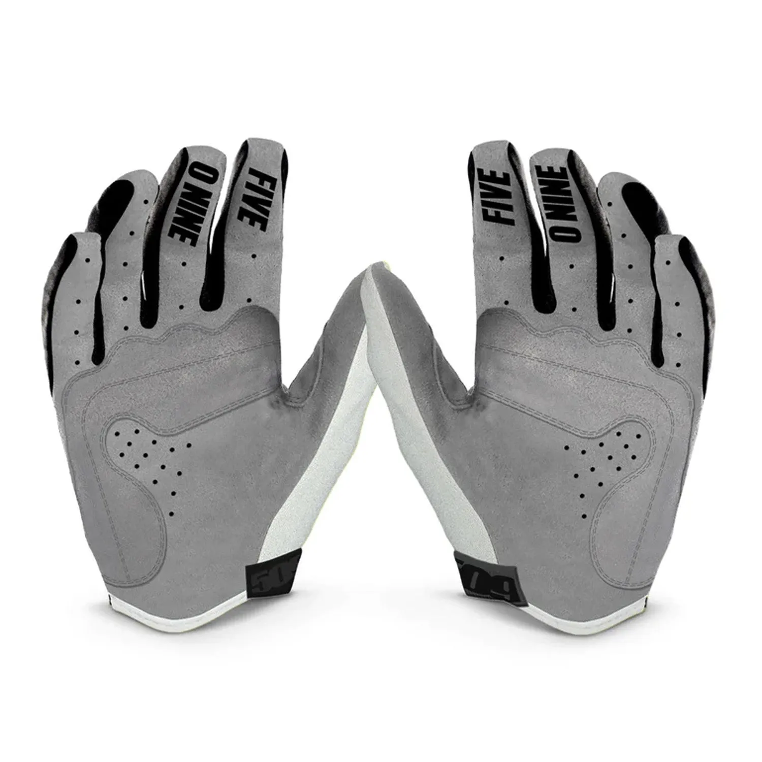 509  Low 5 Gloves Lightweight Anti-Slip Silicone Grip Breathable Durable White -