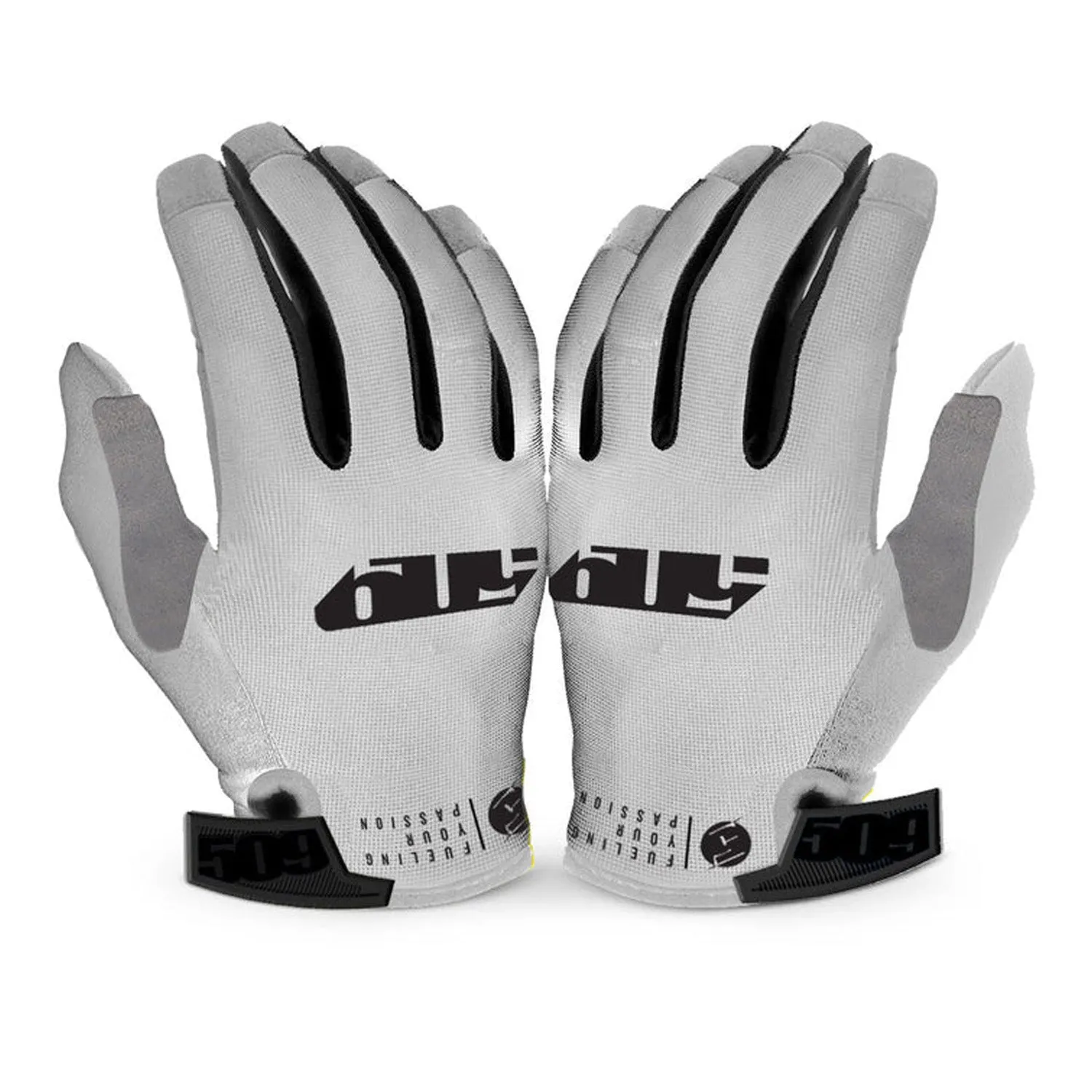 509  Low 5 Gloves Lightweight Anti-Slip Silicone Grip Breathable Durable White -