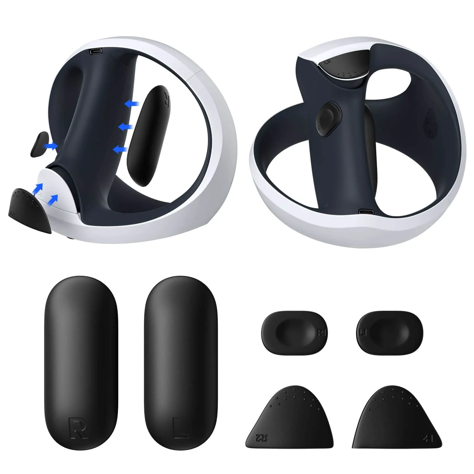 Anti-Slip Pads for PS VR2 Controller