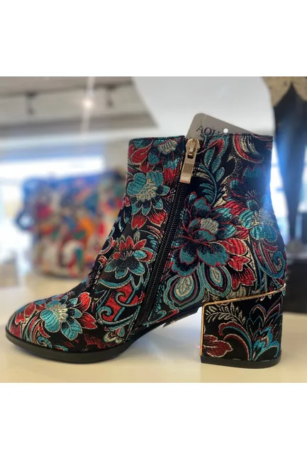 Waterproof Aqua-Flex Ankle Boots - Flower Child Too Style