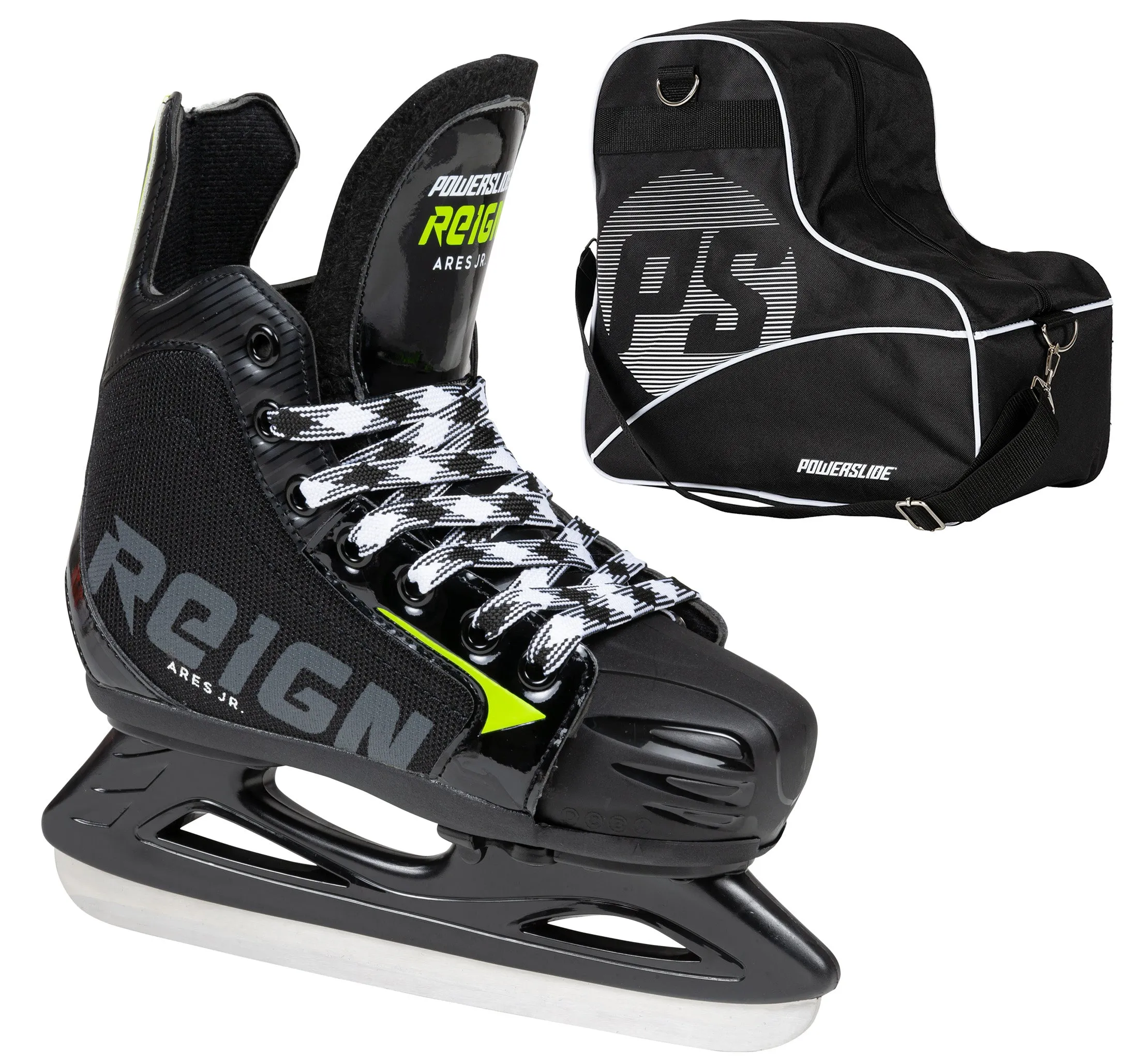 Ares Junior adj.   Ice Skate Bag bundle