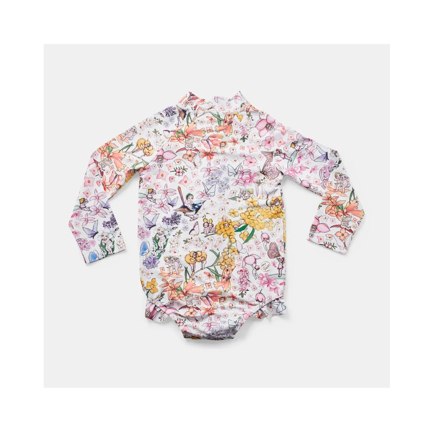 Baby Swimsuit May Gibbs Prue - Rainbow White