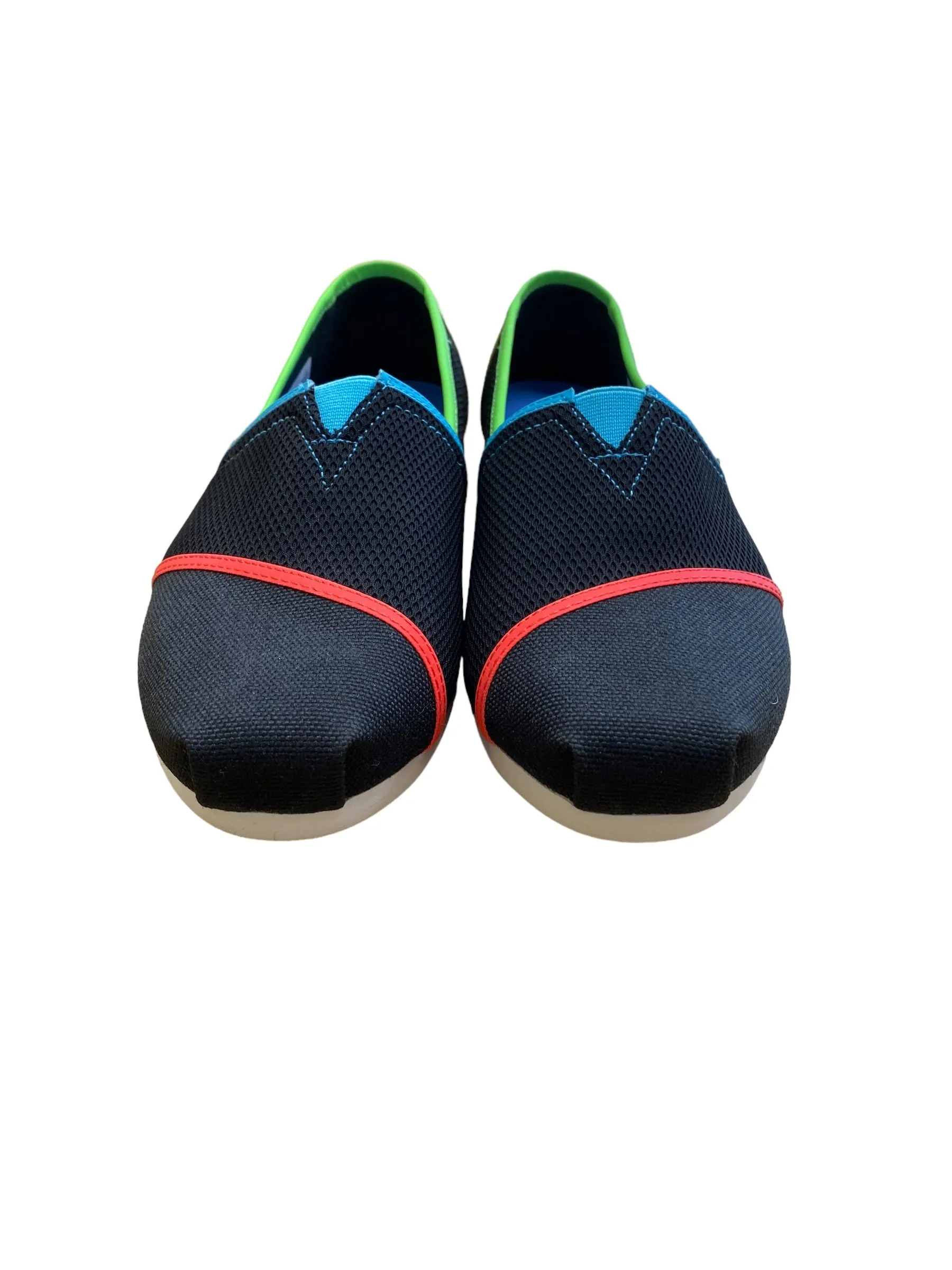 Black Shoes Flats Toms, Size 8.5