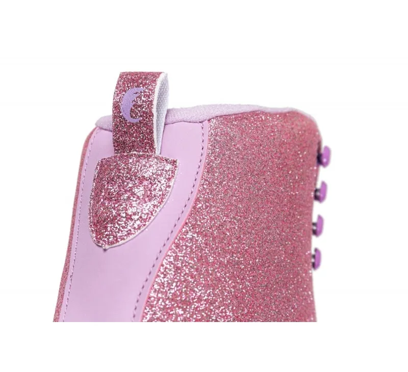 Chaya Melrose Pink Glitter Roller Skates