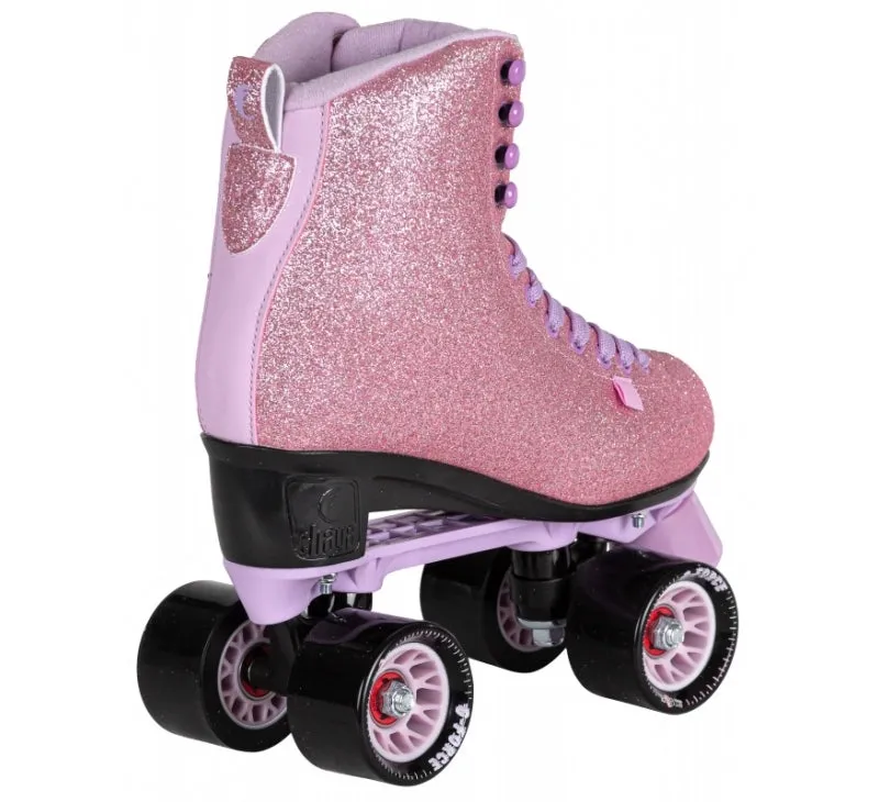 Chaya Melrose Pink Glitter Roller Skates