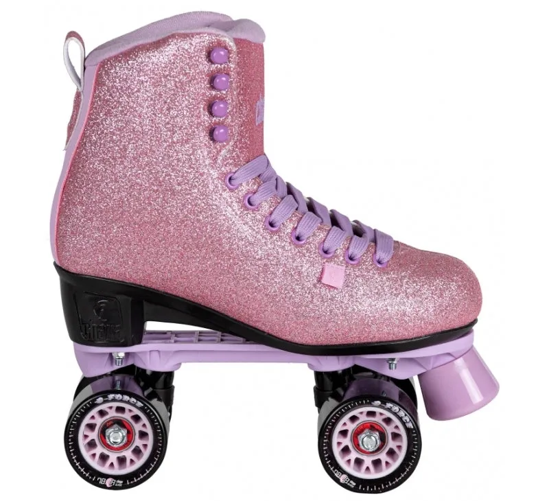 Chaya Melrose Pink Glitter Roller Skates