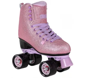Chaya Melrose Pink Glitter Roller Skates
