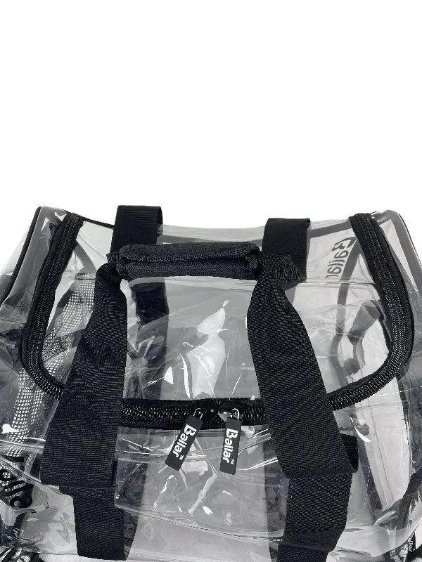 Clear Duffel Medium Bag With Shoes Compartment