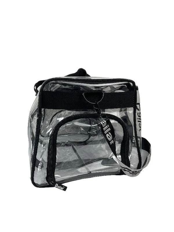 Clear Duffel Medium Bag With Shoes Compartment