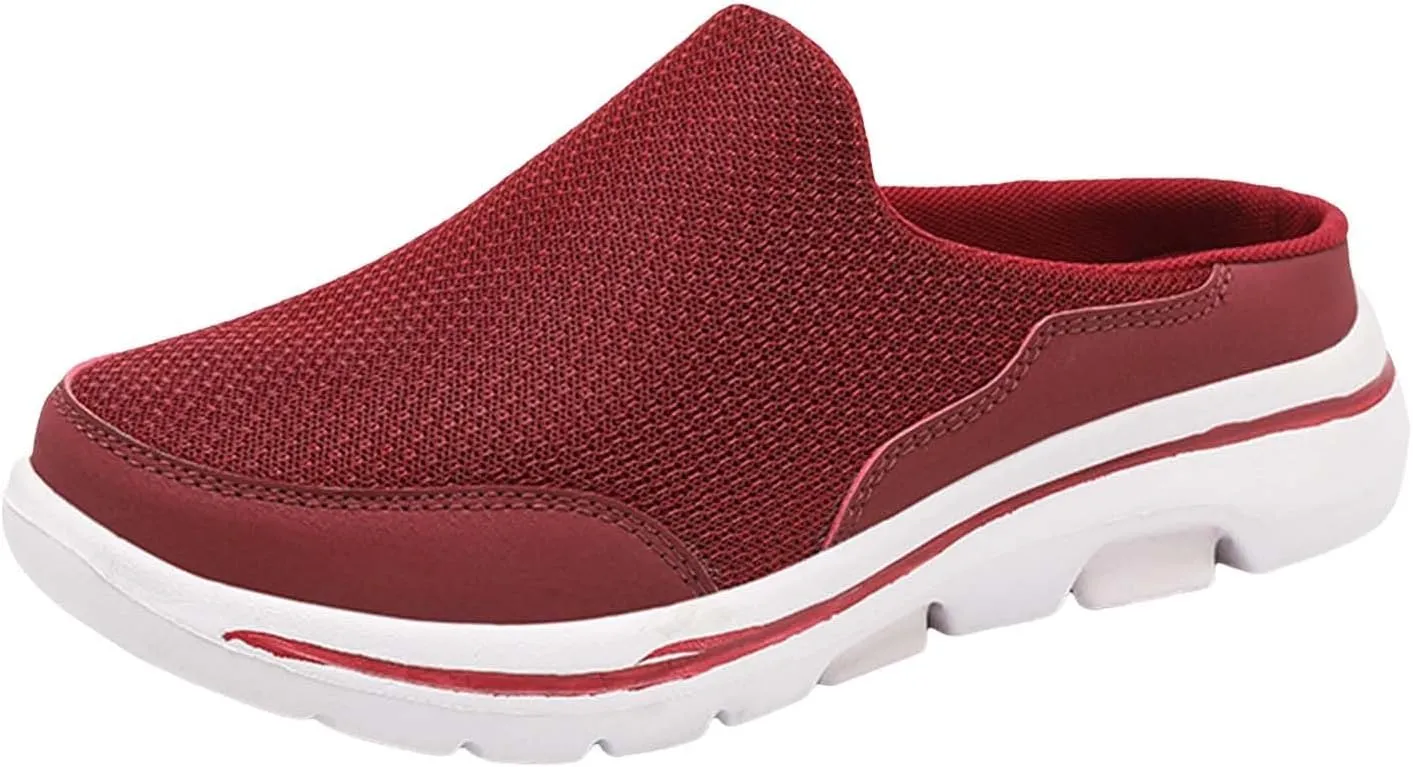 Comfortable and Breathable Flat Soled Slip On Mesh Heelless Casual Shoes for Men and Women Casual Skate Shoes