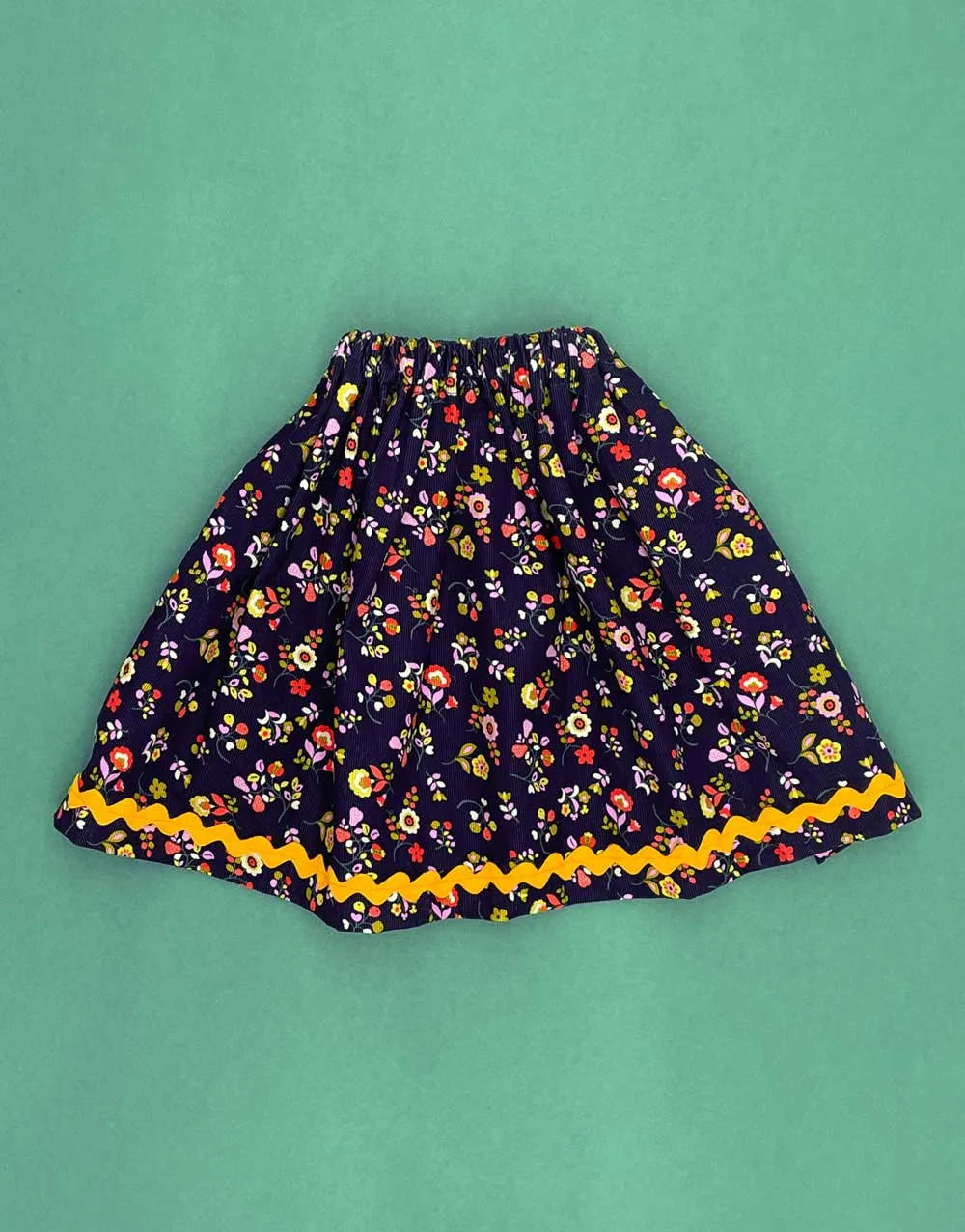 Corduroy Easy Gathered Skirt Children's Dressmaking Kit