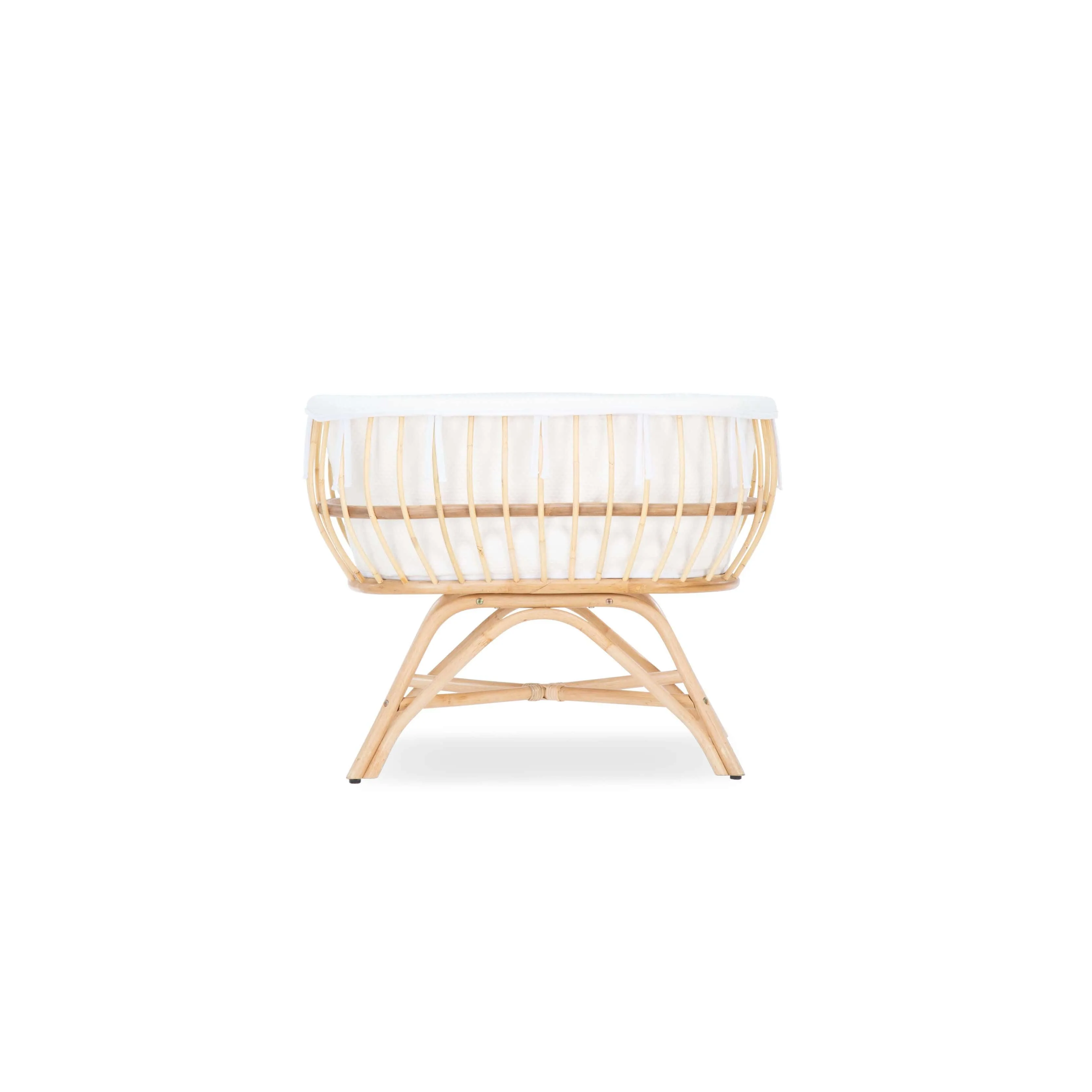 Cuddleco Aria 3pc Set Crib, Changer, Clothes Rail - Rattan