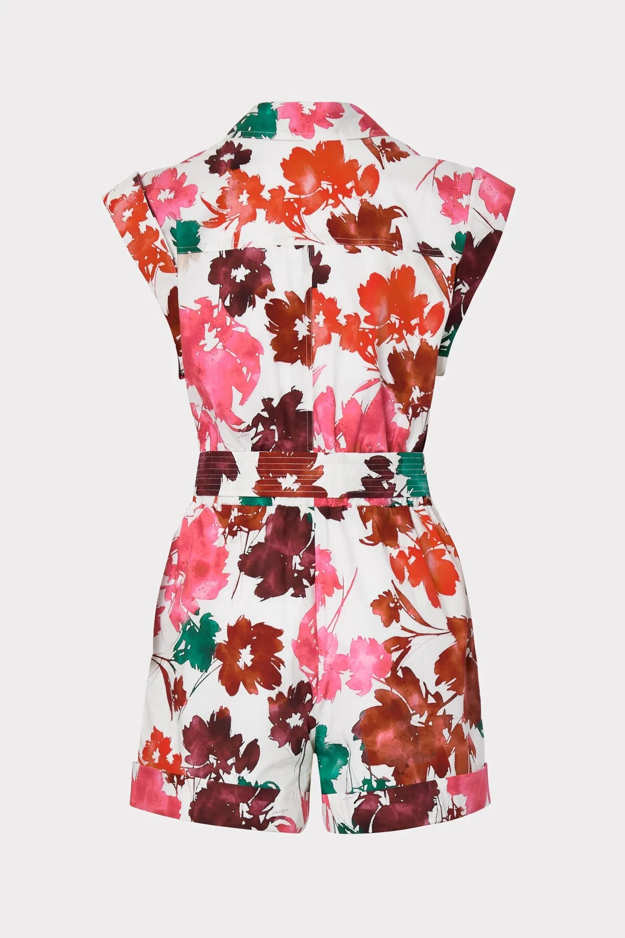 Dia Watercolor Silhouette Romper