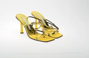 Diego Dolcini - Gold and Yellow Sandals - IT 38