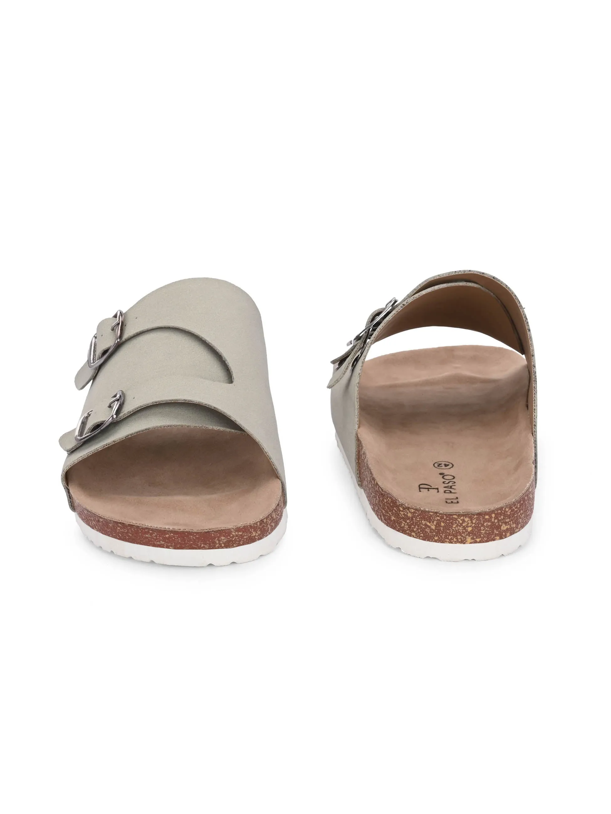 Ebony Dual-Strap Sandal