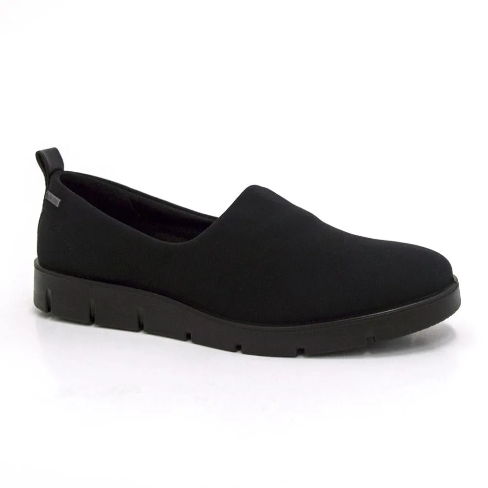 ECCO Women's Bella Ballerina Black Black Stretch/Lyra
