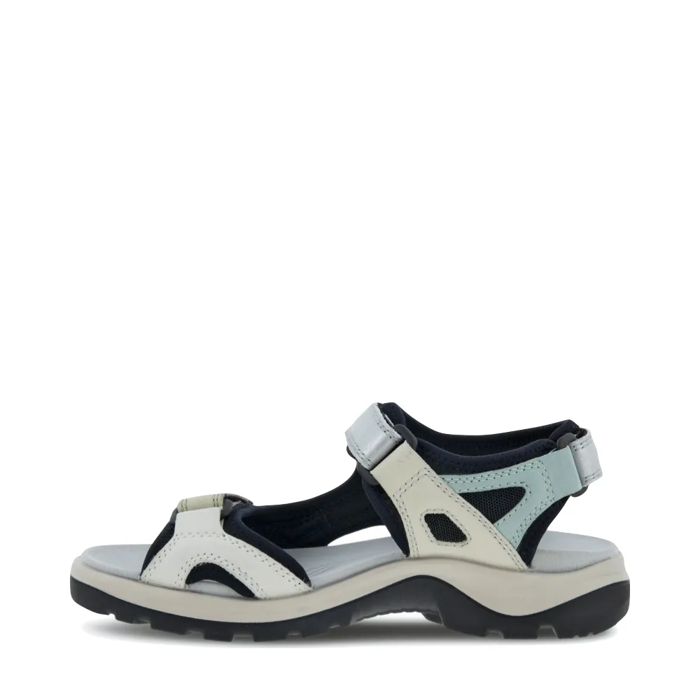 Ecco Women's Off Road Yucatan Anniversary Edition Sandal in Multicolor Sage