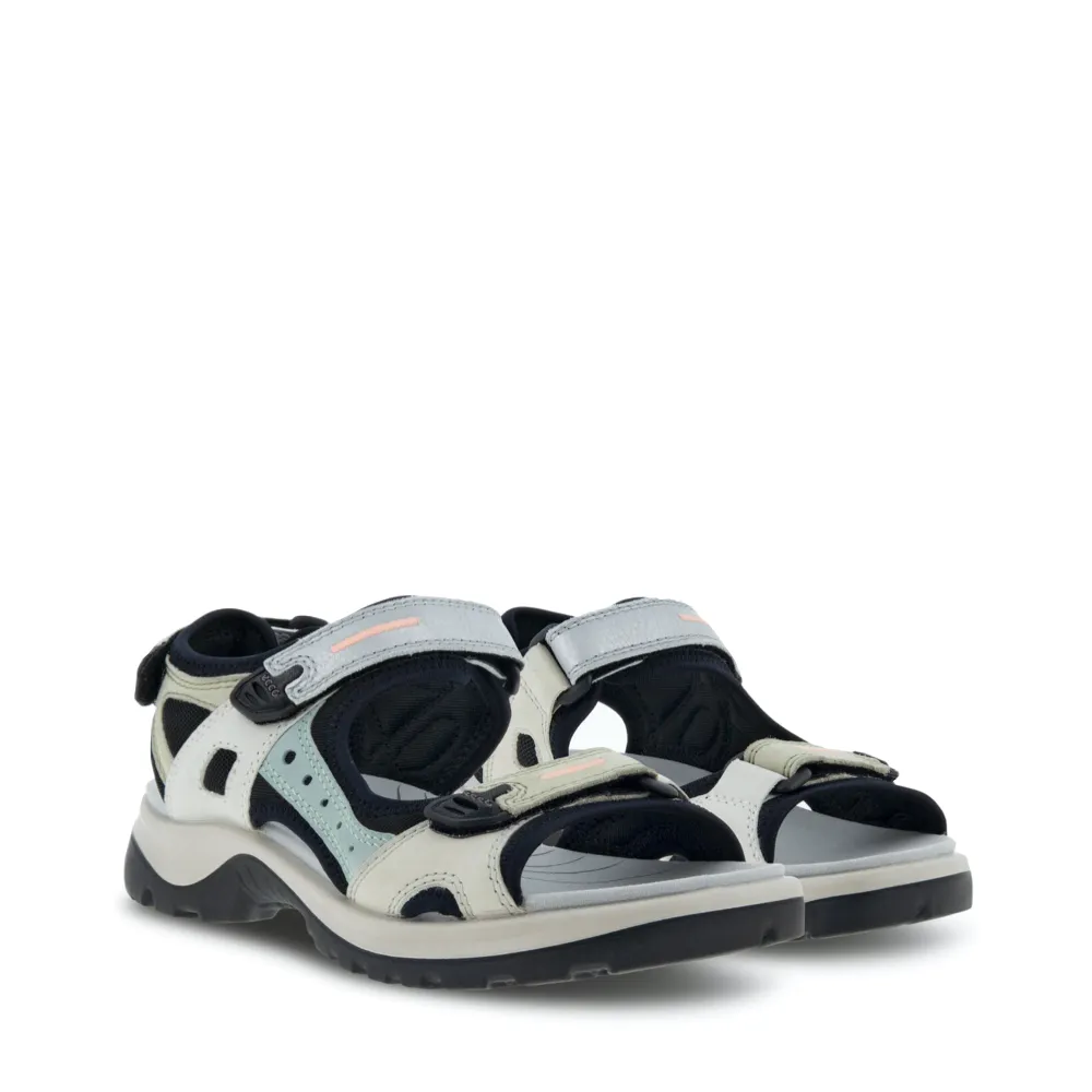 Ecco Women's Off Road Yucatan Anniversary Edition Sandal in Multicolor Sage
