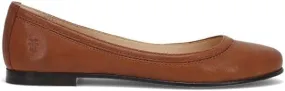 Frye Carson Ballet Flats for Women Featuring Premium Tumbled Leather with Leather Lining and Leather Outsole  3/8" Heel