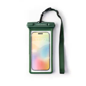 Green IPX8 Certified Water Proof Bag with Lanyard