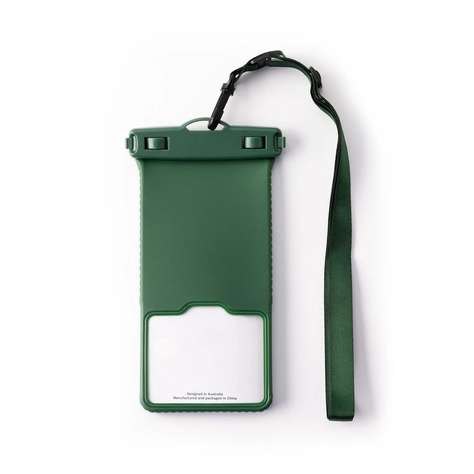 Green IPX8 Certified Water Proof Bag with Lanyard