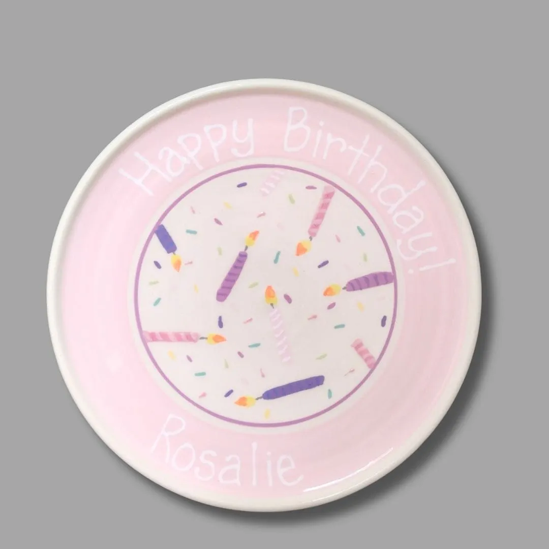 Happy Birthday Plate