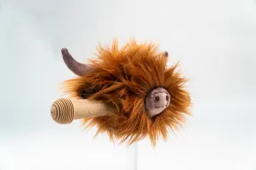Highland cow Scooter Head