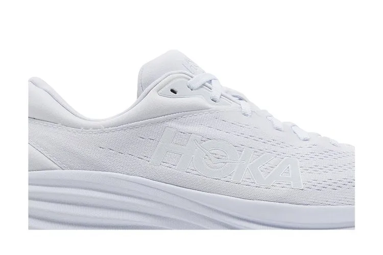 HOKA Bondi 8 'Triple White' sneakers, white