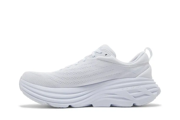 HOKA Bondi 8 'Triple White' sneakers, white