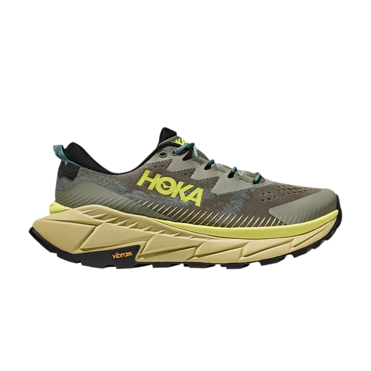 HOKA Skyline Float X 'Outer Space Hot Sauce' sneakers, gray