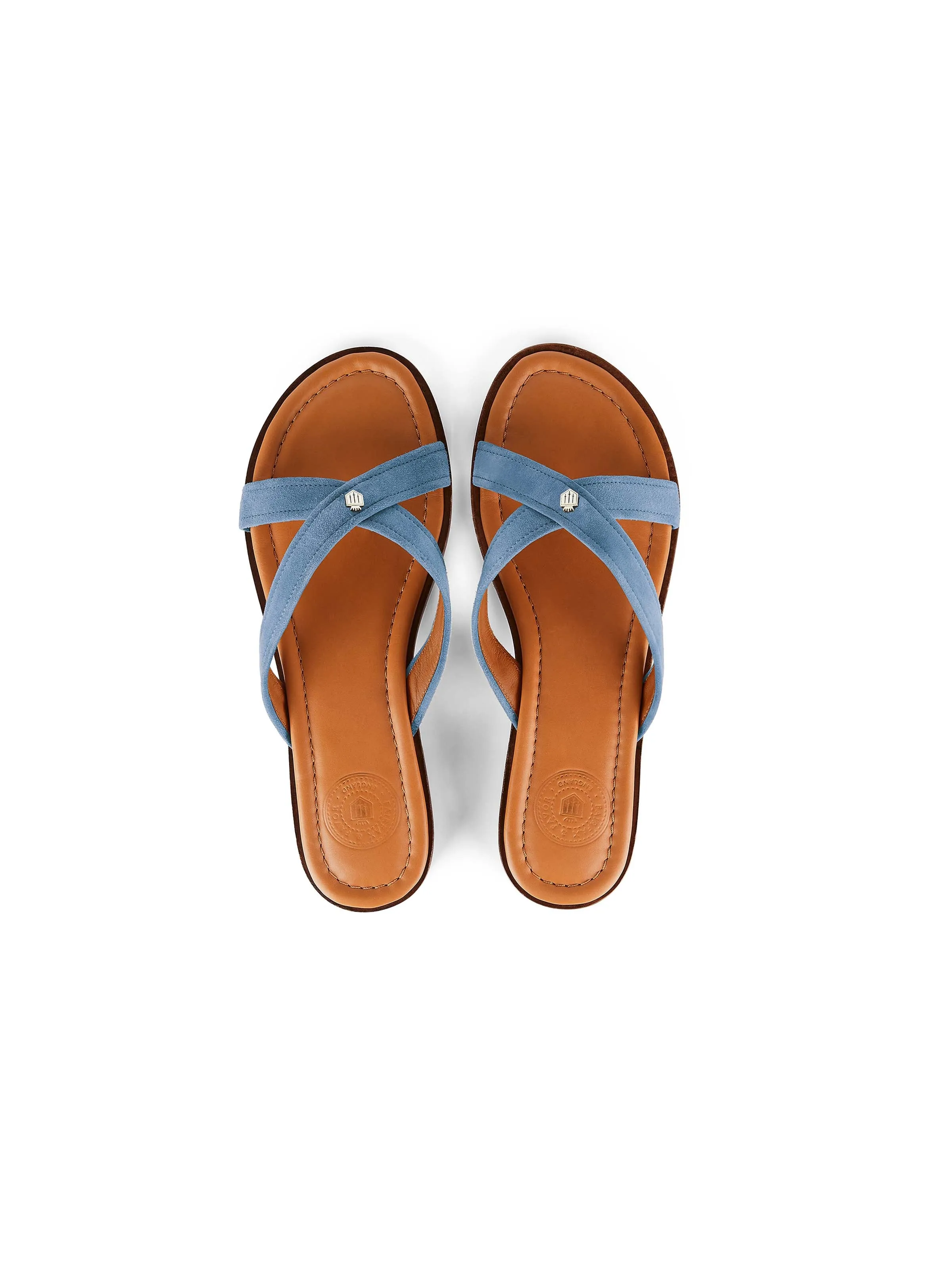 Holkham Sandal - Cornflower Blue