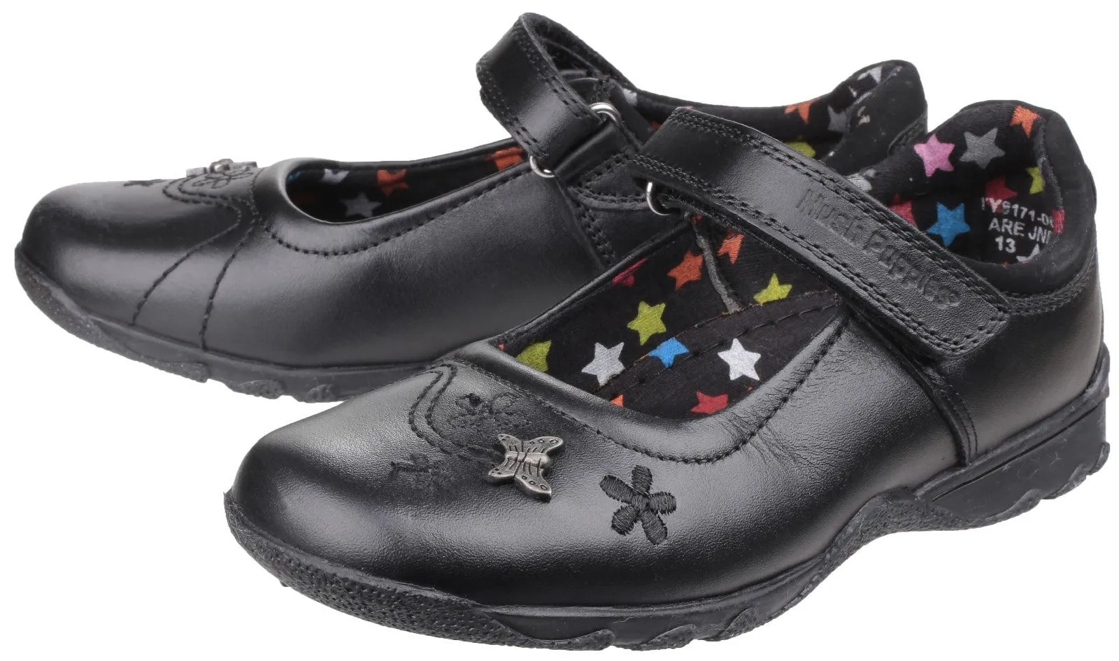 Hush Puppies Clare Junior School Shoe