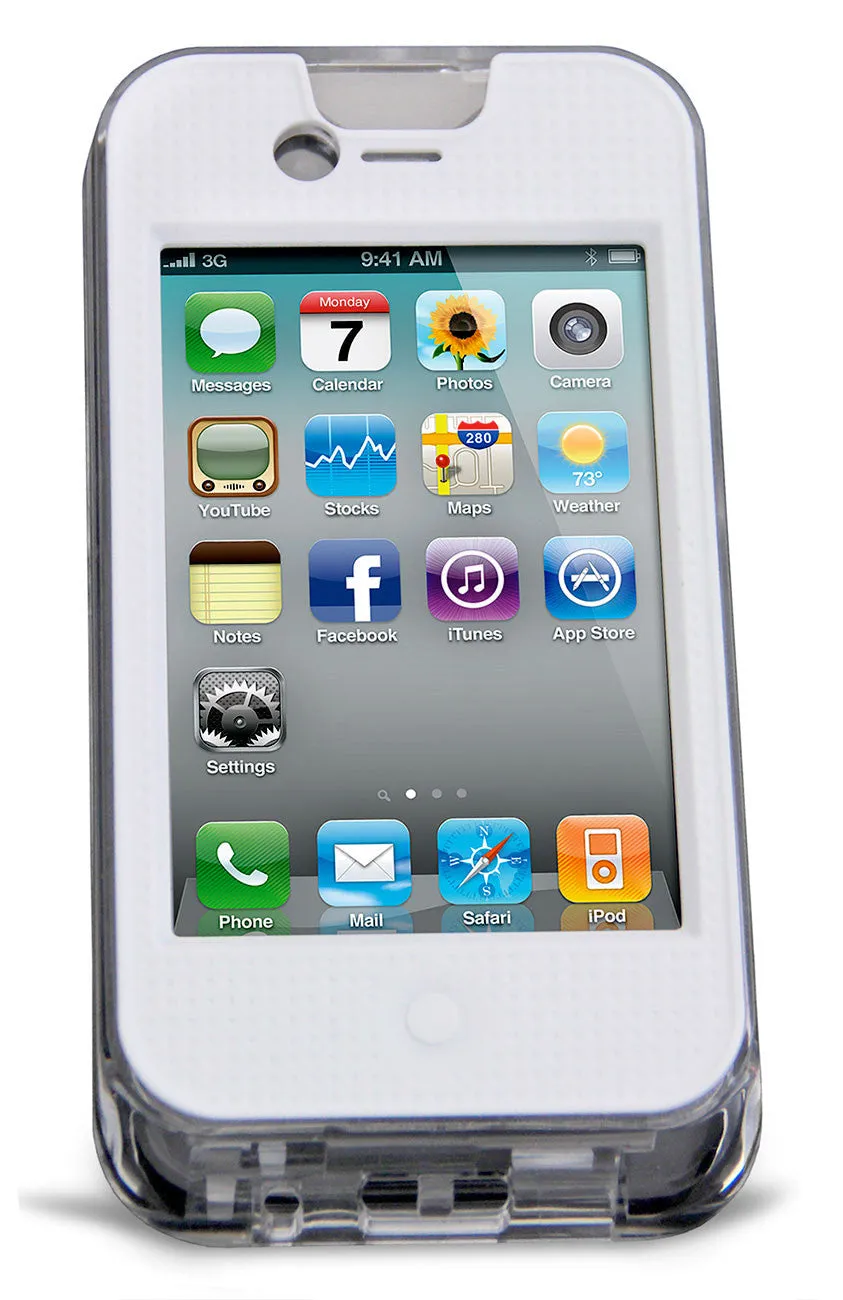 iPhone 4/4S Waterproof Case - White
