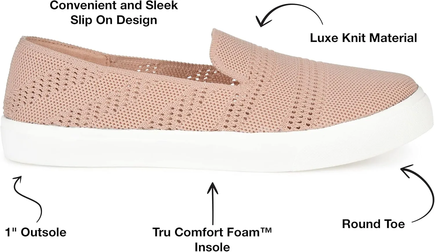 Journee Collection Women's Casual and Fashion Sneakers