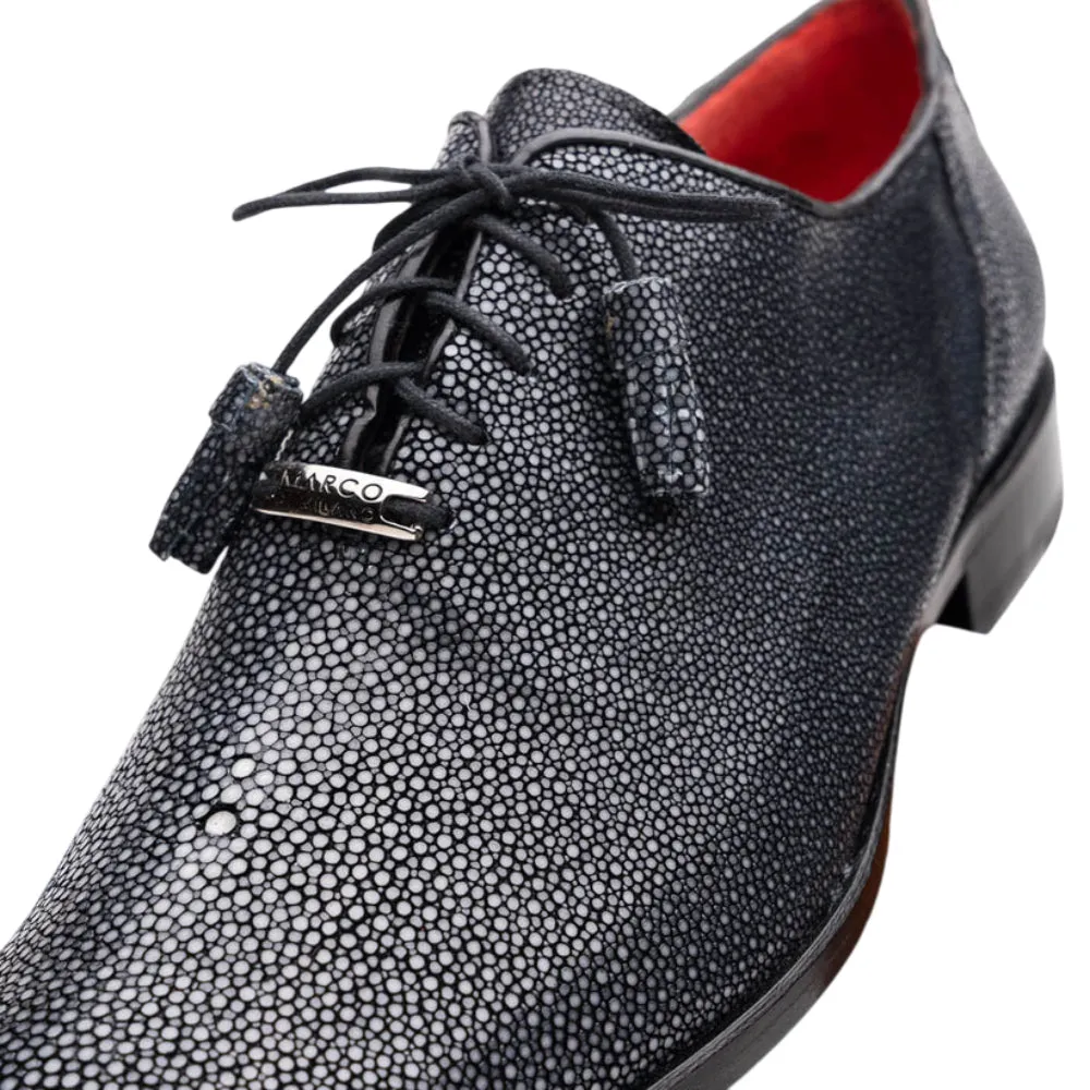 Marco Di Milano Pannuci Stingray and Leather Black