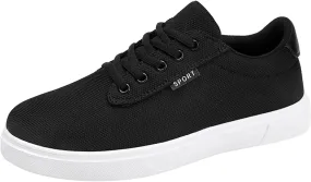 Men Casual Shoes Fashionable and Simple Solid Color New Pattern Flat Bottomed Comfortable Lace Men Casual Shoes X Wide Men's
