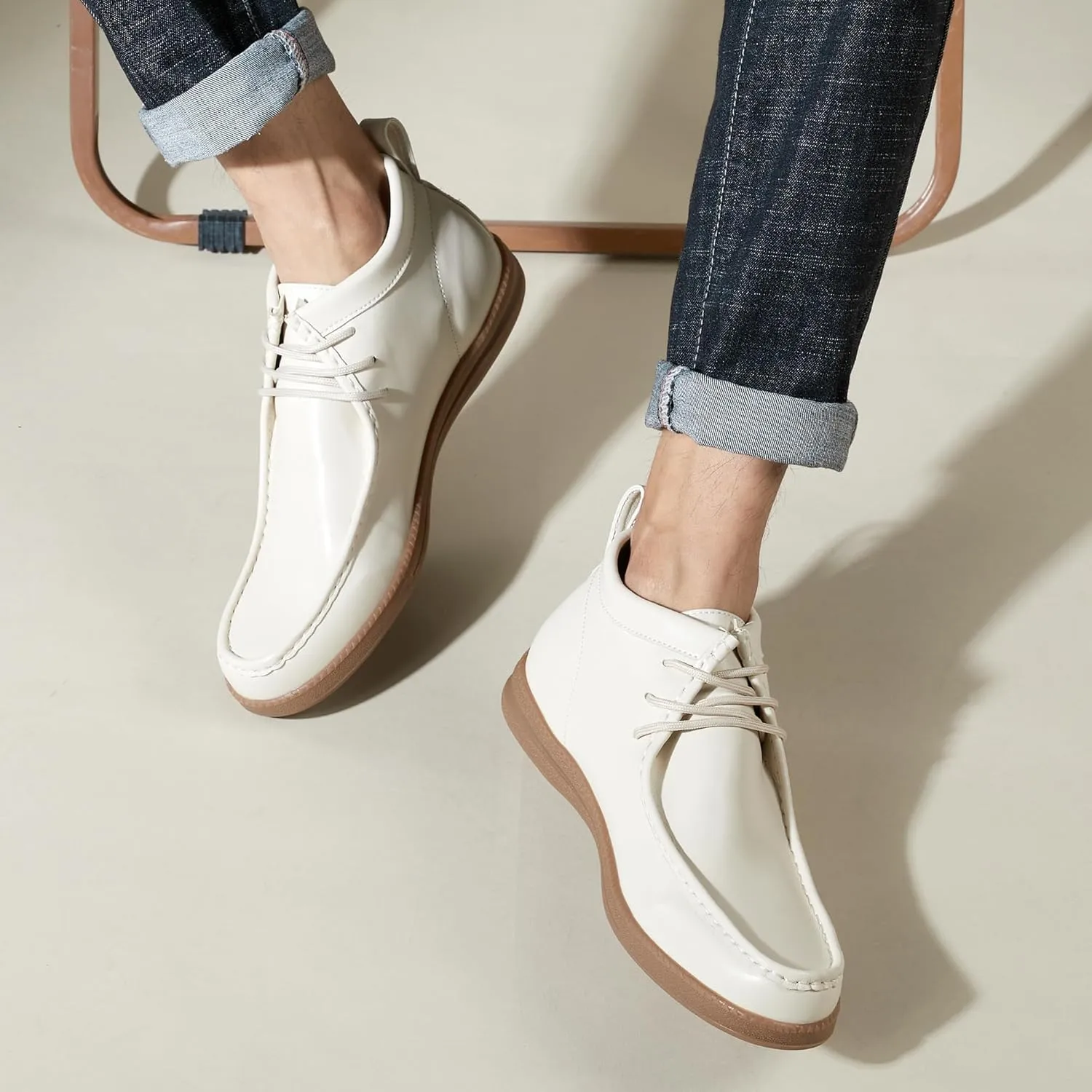 Men's Casual Loafers Fashion Lace-up Walking Shoes Classic Business Casual Shoes Men's Uniform Formal Shoes Women's Casual Walking Flat Shoes Outdoor Lightweight Slip On Driving Work Shoes