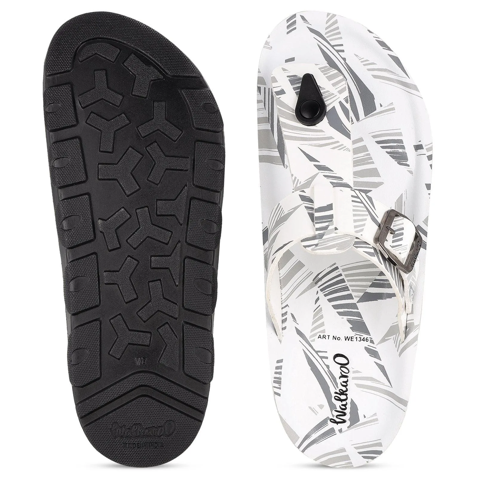 Men's Daily Wear Sandals  - WE1346 White