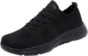 Mens Dress Shoes Casual Oxfords Shoes Knit Lightweight Womens Running Shoes Walking Casual Shoes Trendy Men Shoes Sneakers Black Tennis Shoe Loafers Shoe
