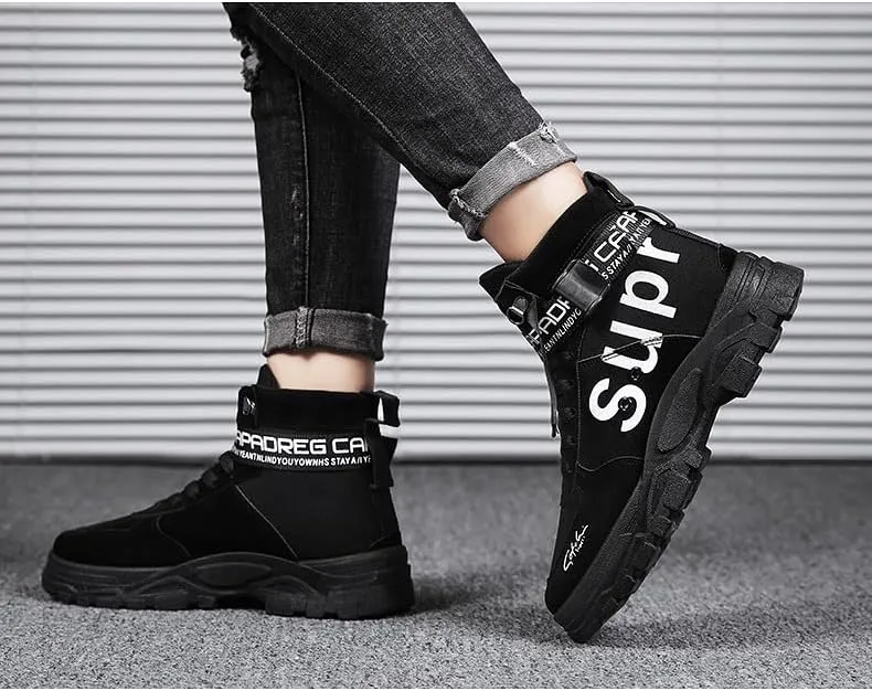 Men's Fashionable Sports Shoes, high top Walking Shoes, Outdoor Casual Sports Shoes, Men's Sports Ankle Sports Boots