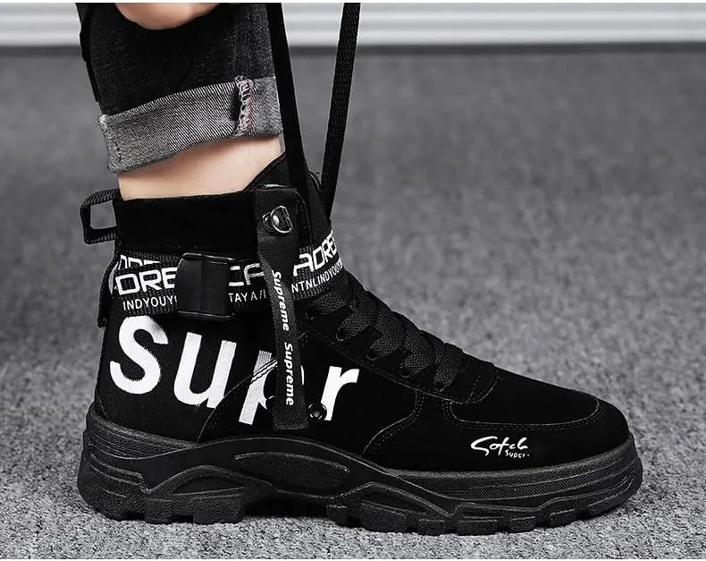 Men's Fashionable Sports Shoes, high top Walking Shoes, Outdoor Casual Sports Shoes, Men's Sports Ankle Sports Boots