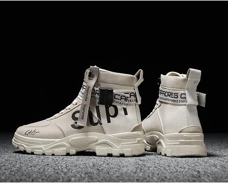 Men's Fashionable Sports Shoes, high top Walking Shoes, Outdoor Casual Sports Shoes, Men's Sports Ankle Sports Boots