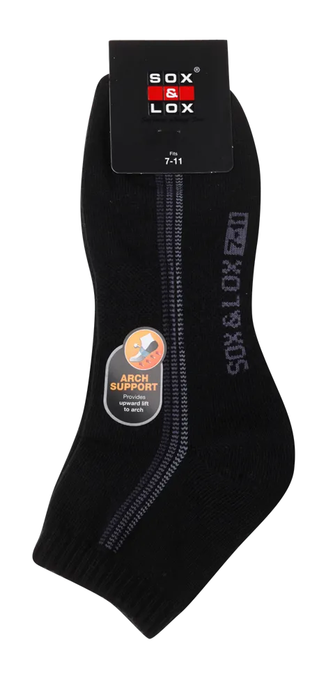 Men's Sports Cushioned Anklet [Arch Support]