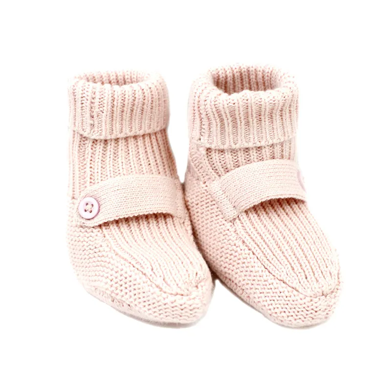 Milan Knit Baby Booties Shoes (4 Colors)