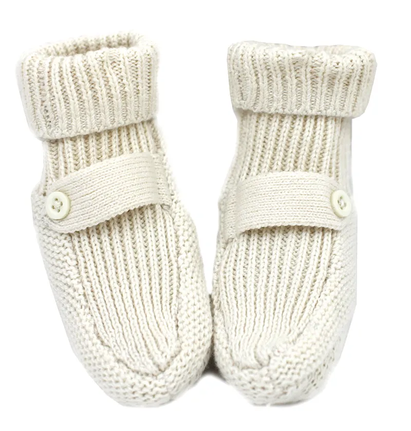 Milan Knit Baby Booties Shoes (4 Colors)