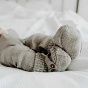Milan Knit Baby Booties Shoes (4 Colors)