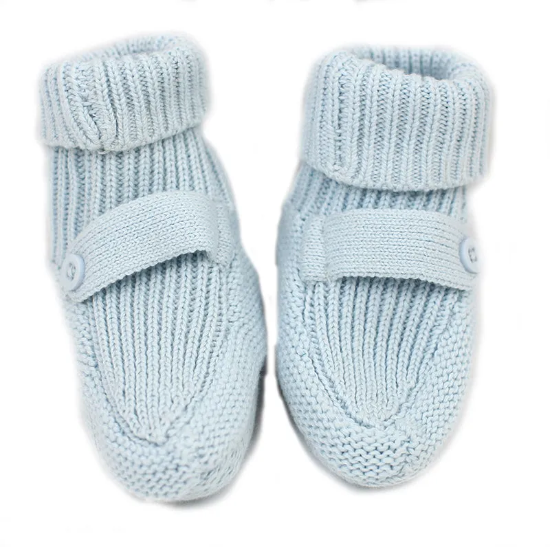 Milan Knit Baby Booties Shoes (4 Colors)