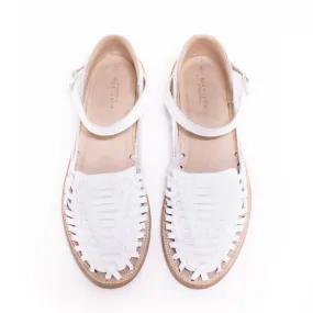MK1085 - Market Huaraches White