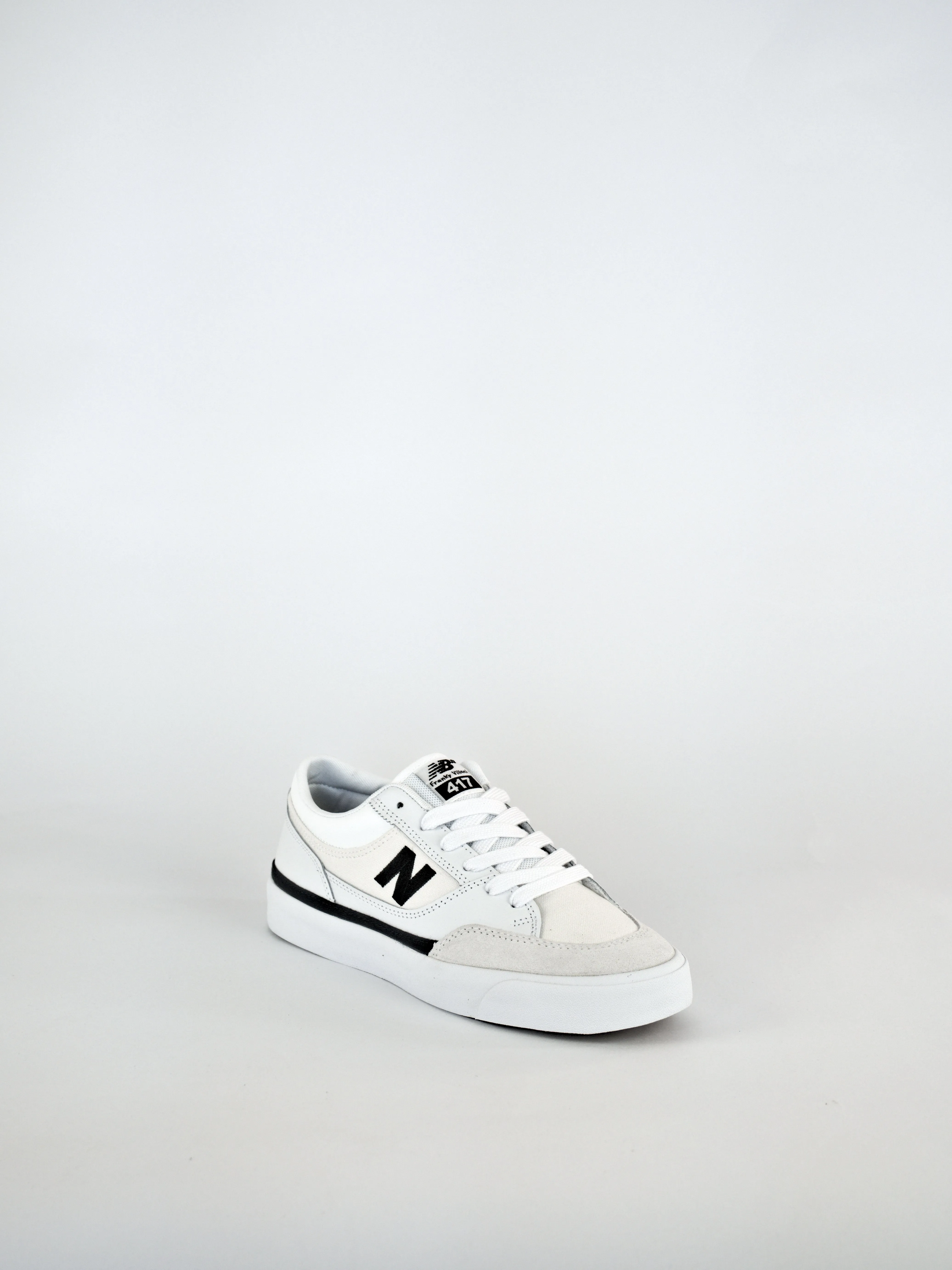 New Balance Numeric - Frankie Villani's 417's Low - White /Black - Pro Skate Shoe