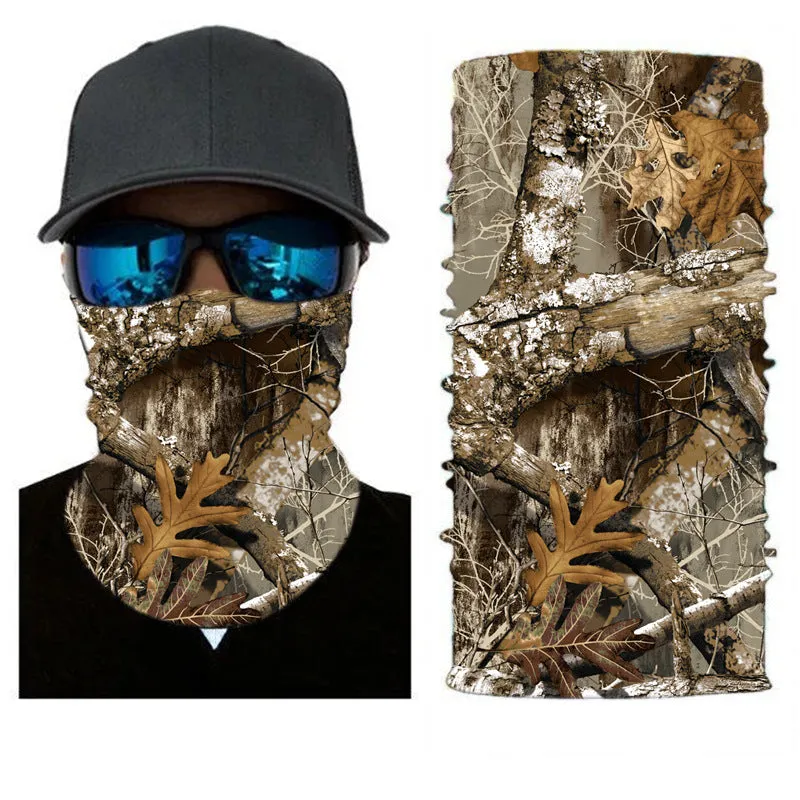 Pack Of 3/6 Men's Neck Warmer Gaiter Face Bandana Headband Mask | S251